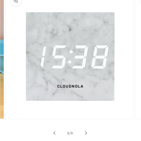 ⏱️SOLD⏱️ Cloudnola Cube Alarm Clock - Picture 4 of 10
